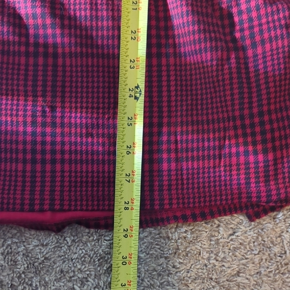 J. Jill Red and Black Plaid Tunic - Picture 7 of 7
